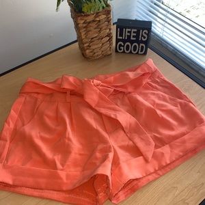 Bright Orange Shorts